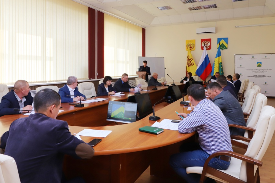 Состоялось очередное заседание Собрания депутатов Комсомольского муниципального округа Чувашской Республики