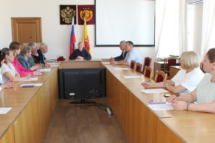 Прошло  очередное заседание Общественной палаты Урмарского муниципального округа