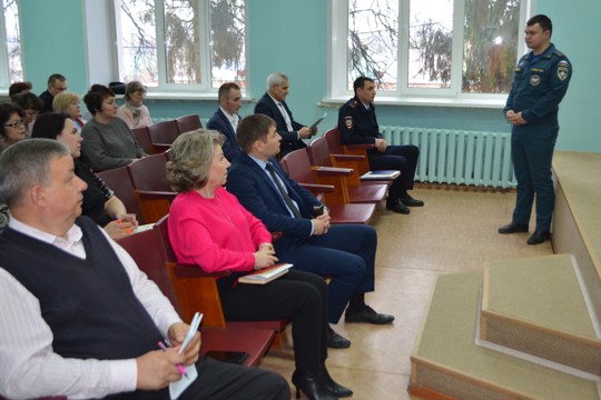 Рабочее совещание в администрации Мариинско-Посадского муниципального округа