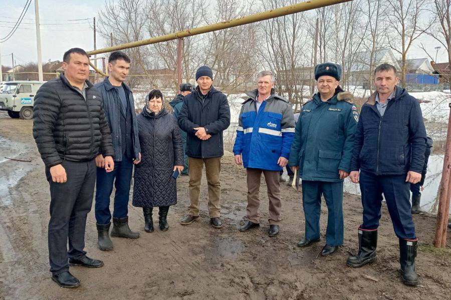 В д. Туруново опасность распространения паводка миновала