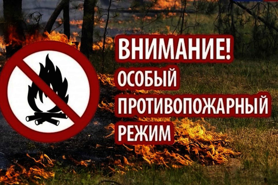 На территории Чувашской Республики действует особый противопожарный режим