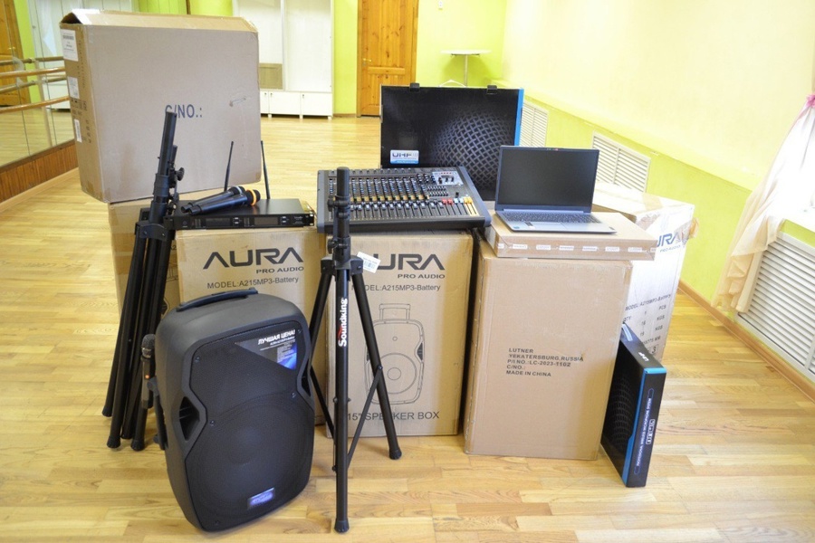 Музыкальное оборудование Домов культуры Ядринского округа обновляется.