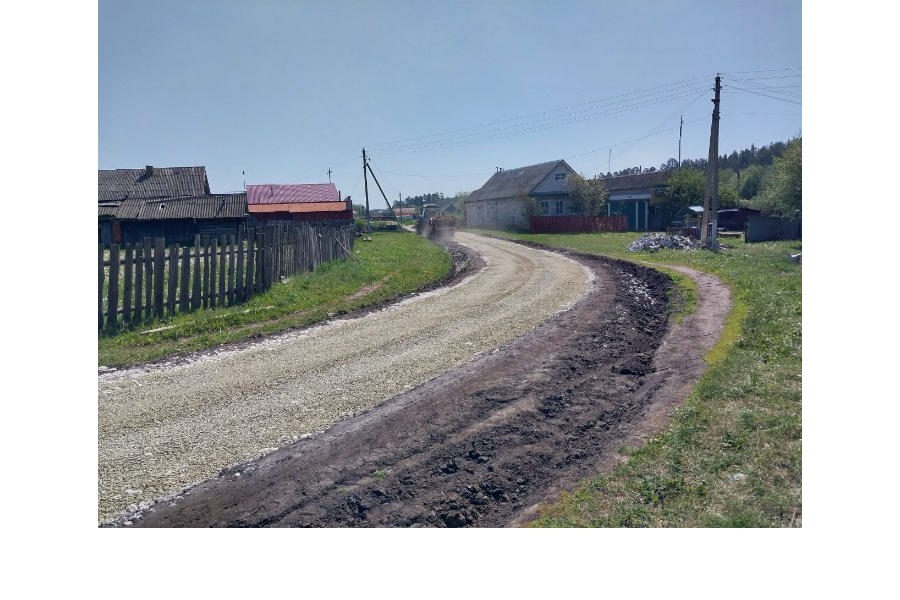 Грунтовую дорогу в деревне Шемуршинского округа отремонтировали по инициативному проекту жителей