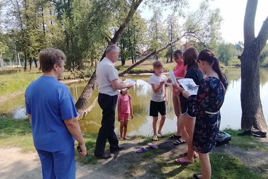 Меры по соблюдению мер безопасного поведения на воде