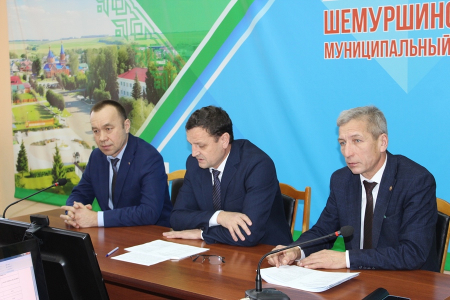 Владимир Димитриев принял участие в Едином информдне в Шемуршинском округе