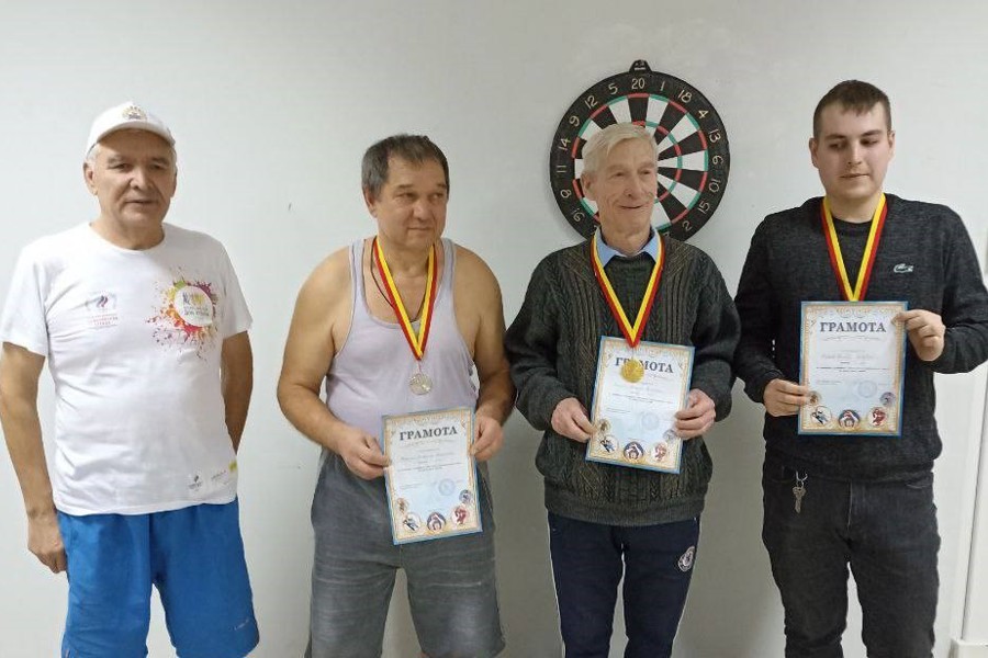 Чемпионат Мариинско-Посадского муниципального округа по дартсу среди мужчин