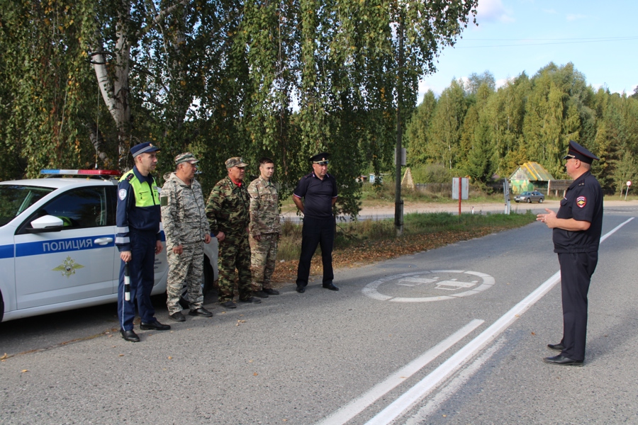 Рейдовые мероприятия в лесах Чувашии (20-22.09.2024 г.)