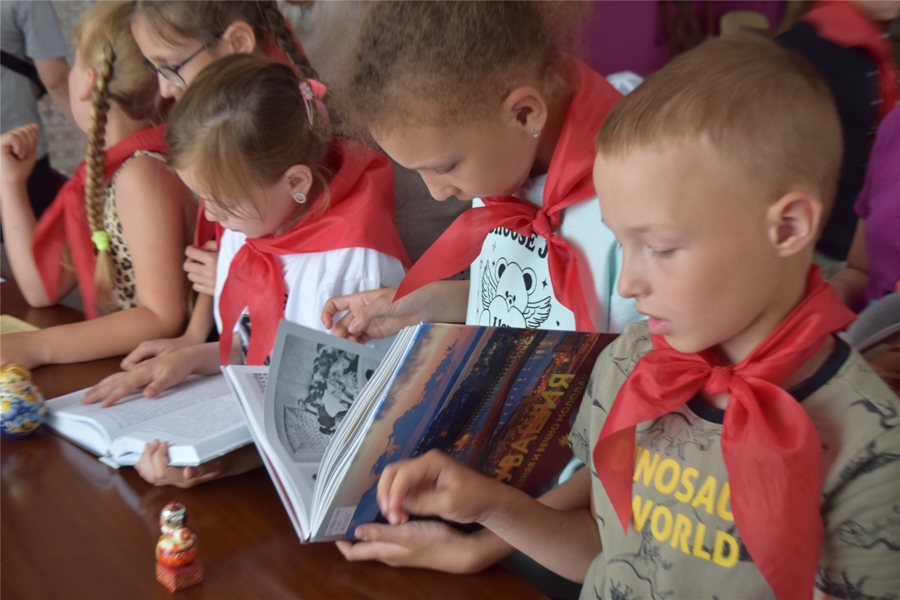 Республиканская детско-юношеская библиотека провела очередной выездной единый интерактивный день на Мариинско-Посадской земле