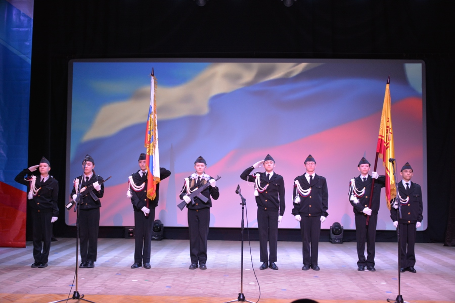 22 февраля состоялся концерт ко Дню защитника Отечества