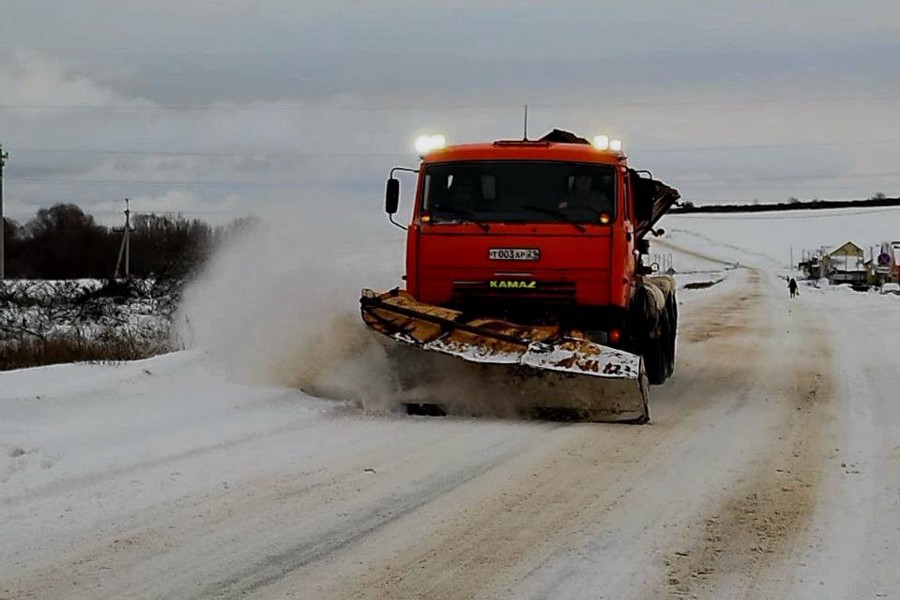 Зимнее содержание дорог – на контроле