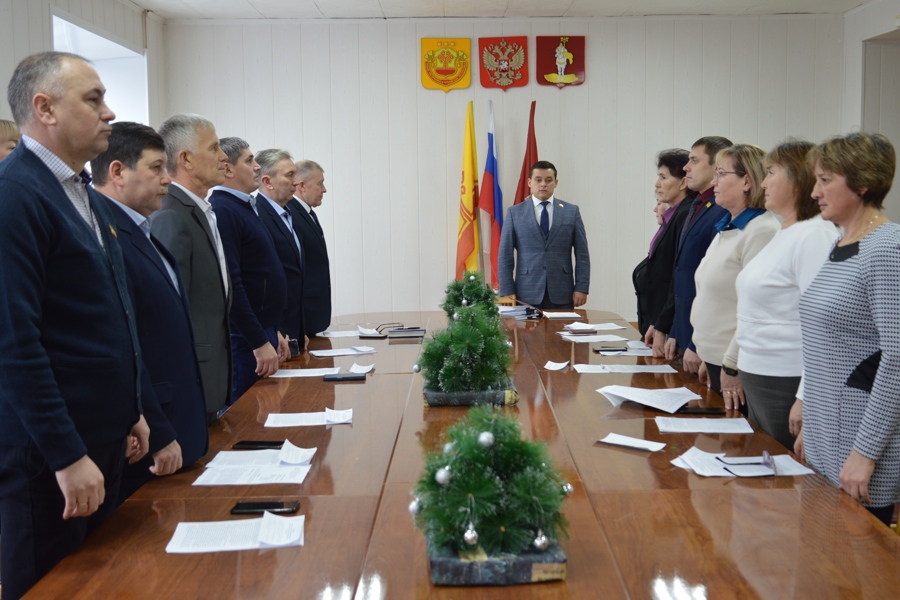 Состоялось 20 очередное заседание Собрания депутатов Янтиковского муниципального округа