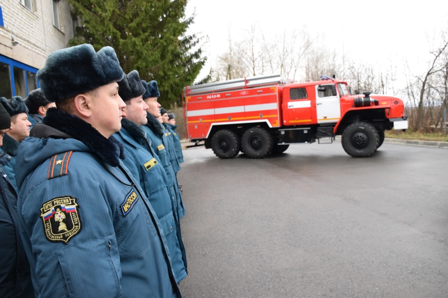 Автопарк пожарной части №33 пополнился новой современной техникой