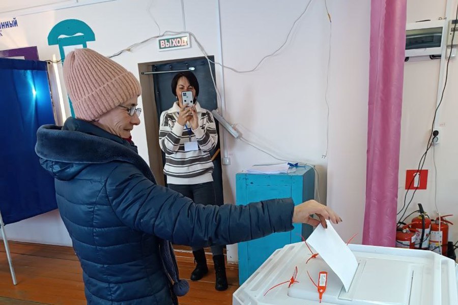 Первая избирательница в Шигалинском сельском поселении