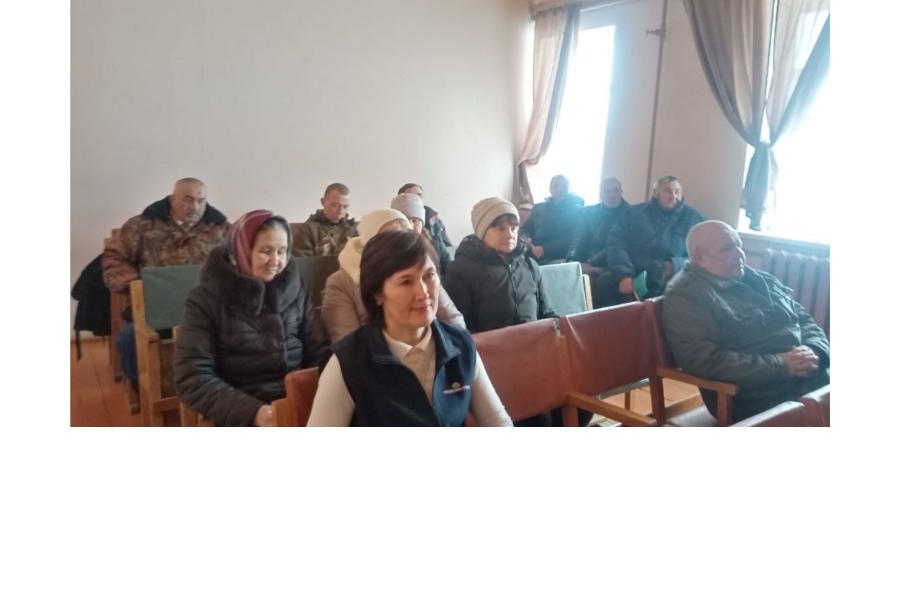 Собрание граждан в деревне Апанасово-Темяши Яльчикского территориального отдела