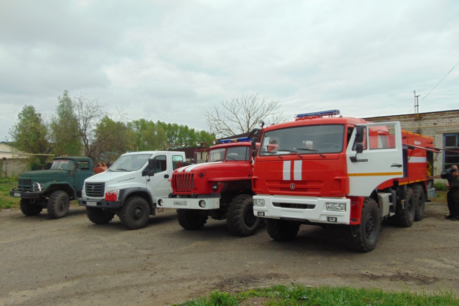 В Чувашию поступила новая пожарная автоцистерна