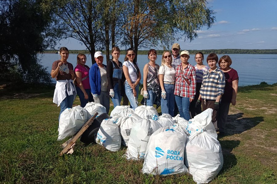 В Мариинско-Посадском округе прошла Всероссийская акция «Вода России»