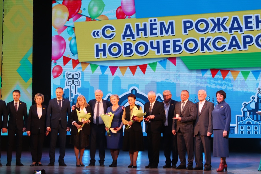 В Новочебоксарске состоялся большой праздничный концерт ко Дню рождения города