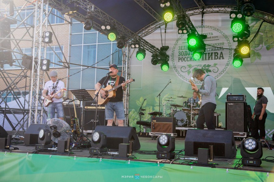 В Чебоксарах в Речном порту стартовал фестиваль «Зеленое золото России»