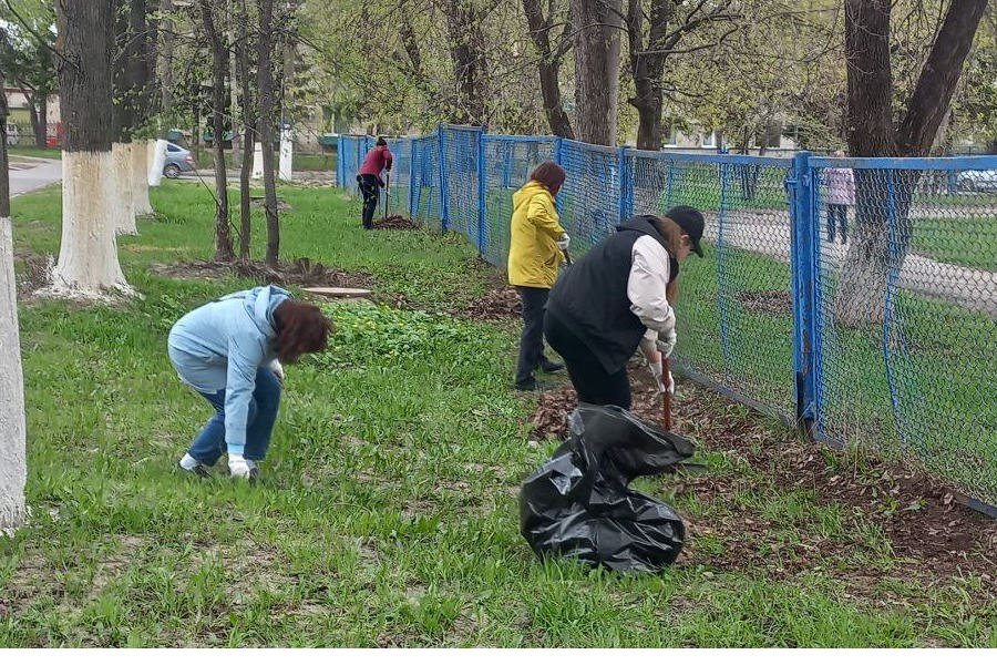 Работники Центра мониторинга внесли свой вклад в сохранение чистоты города