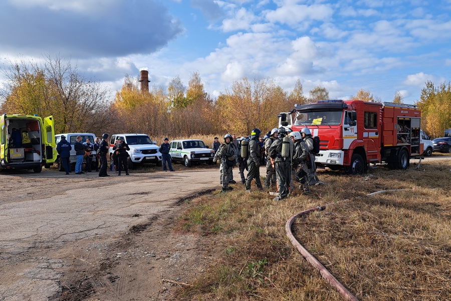 Сегодня в городе Новочебоксарске стартовали учения по гражданской обороне