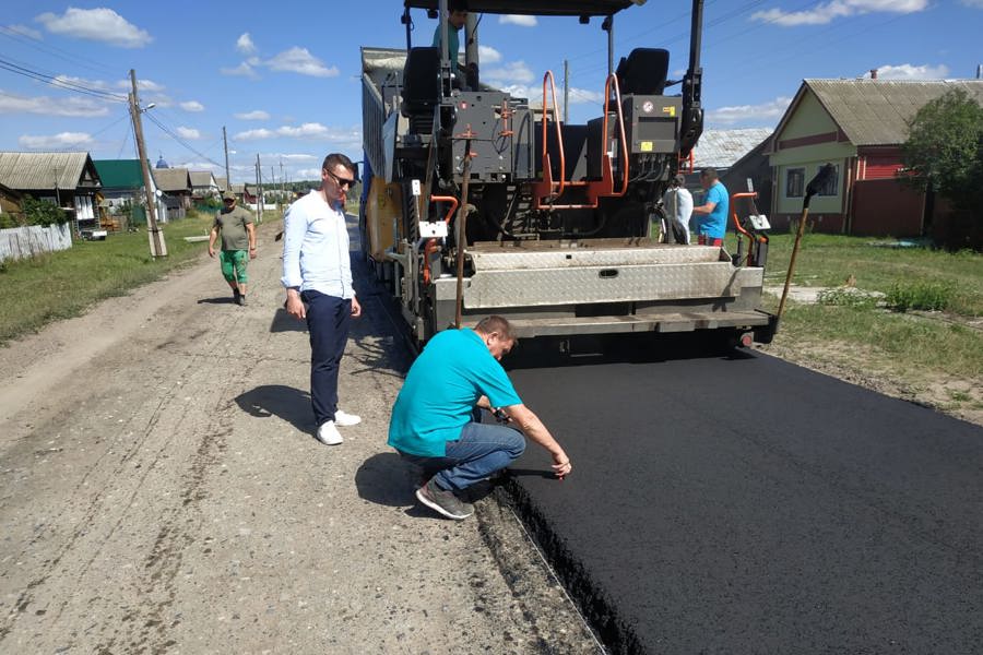 В рамках программы «Инициативного бюджетирования» отремонтирована дорога в с. Алтышево
