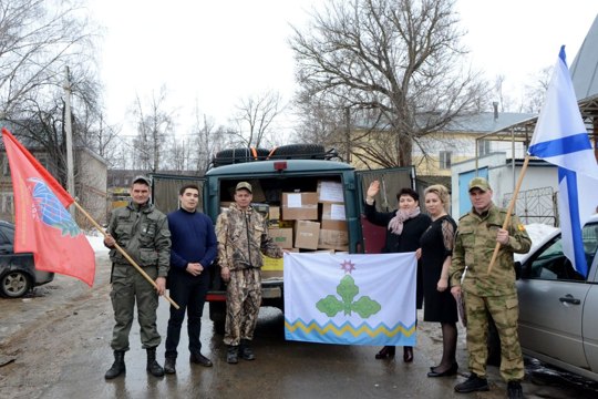 Еще один груз с гуманитарной помощью отправили из Чебоксарского муниципального округа  в зону СВО