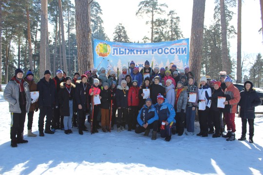 В Шемуршинском муниципальном округе состоялась лыжная эстафета, в честь закрытия зимнего спортивного сезона