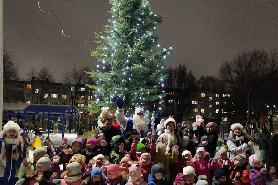 На новогодний хоровод - всем двором!