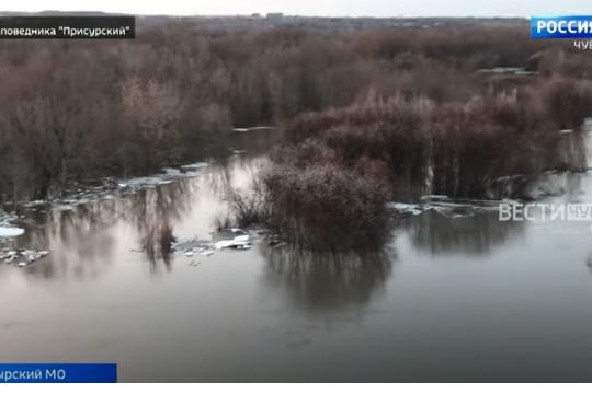 Угроза большой воды в Чувашии миновала // ГТРК «Чувашия. 2023.03.29.