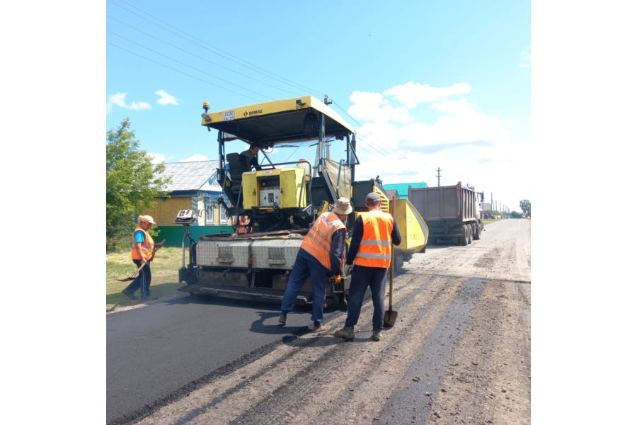 Завершен ремонт автомобильной дороги Избахтино-Яманчурино