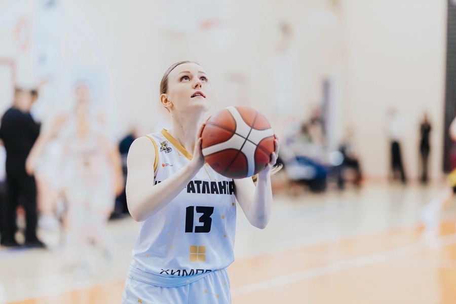 Женская баскетбольная команда Чувашии «ЧГУ-Атланта» сыграла с «Надеждой-2»