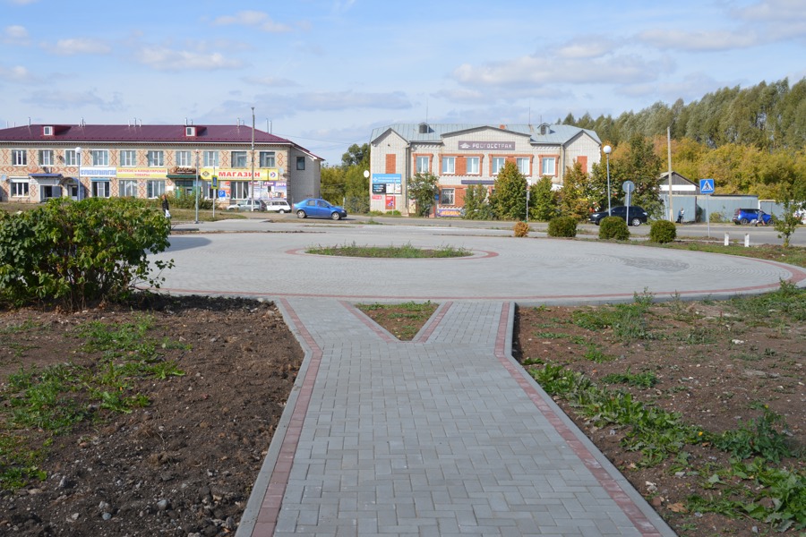 Благоустройство общественного пространства в Янтиковском округе по программе ФКГС завершилось
