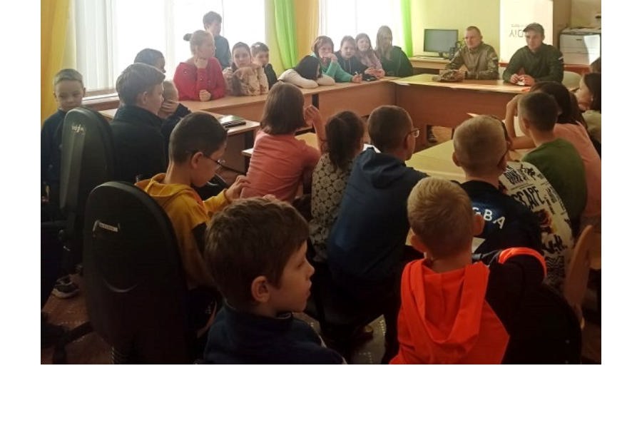 Участники СВО встретились с воспитанниками Алатырского социально-реабилитационного центра
