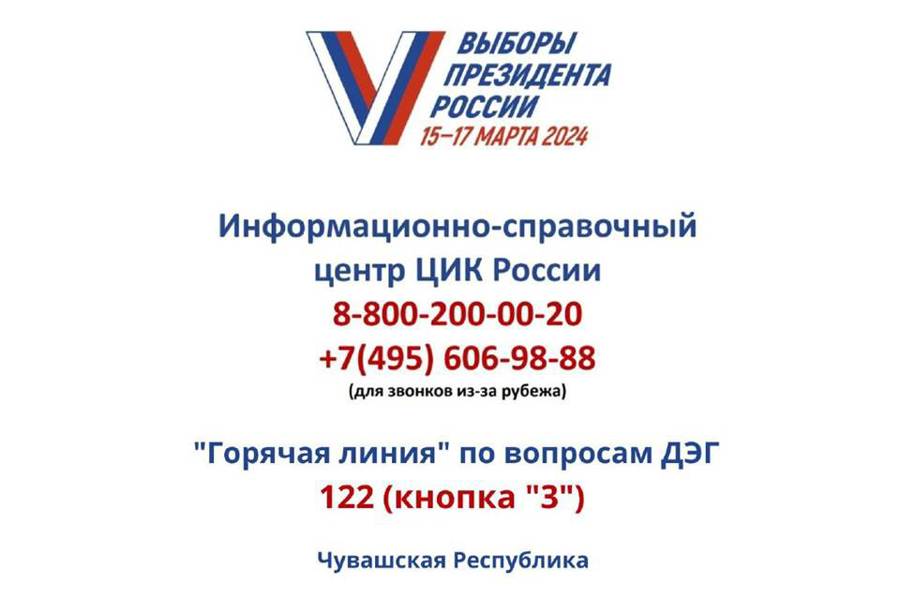 Информационно-справочный центр ЦИК РФ принимает звонки