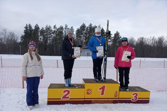 Светлана Егорова – призер республиканского фестиваля ГТО по лыжным гонкам