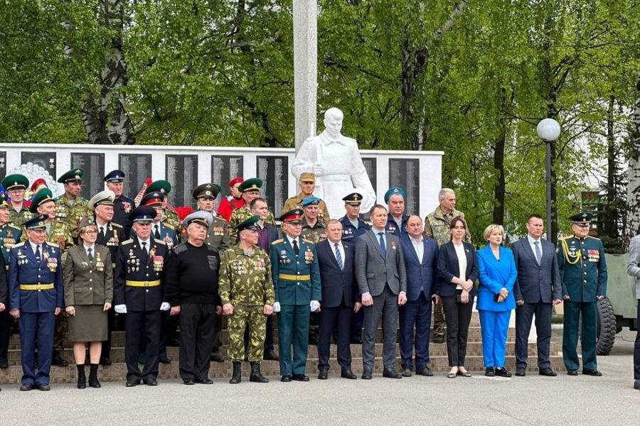 Молодежь Чувашии приняла участие в смотре-конкурсе «САЛЮТ ПОБЕДЫ!»