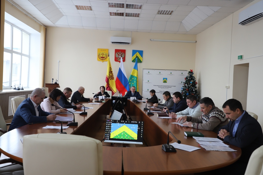 11 декабря состоялось очередное заседание Собрания депутатов Комсомольского муниципального округа Чувашской Республики
