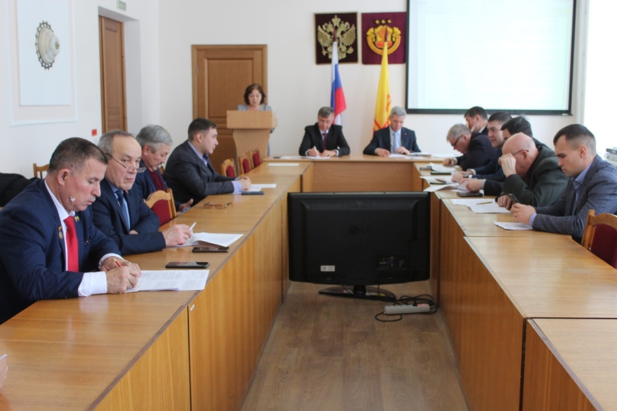 Заседание Собрания депутатов Урмарского муниципального округа