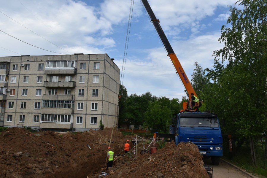 В городе Козловке системы теплоснабжения будут модернизированы на 95%