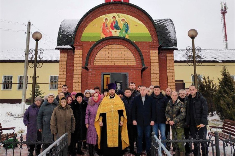 В д. Большие Бикшихи состоялось открытие новой часовни