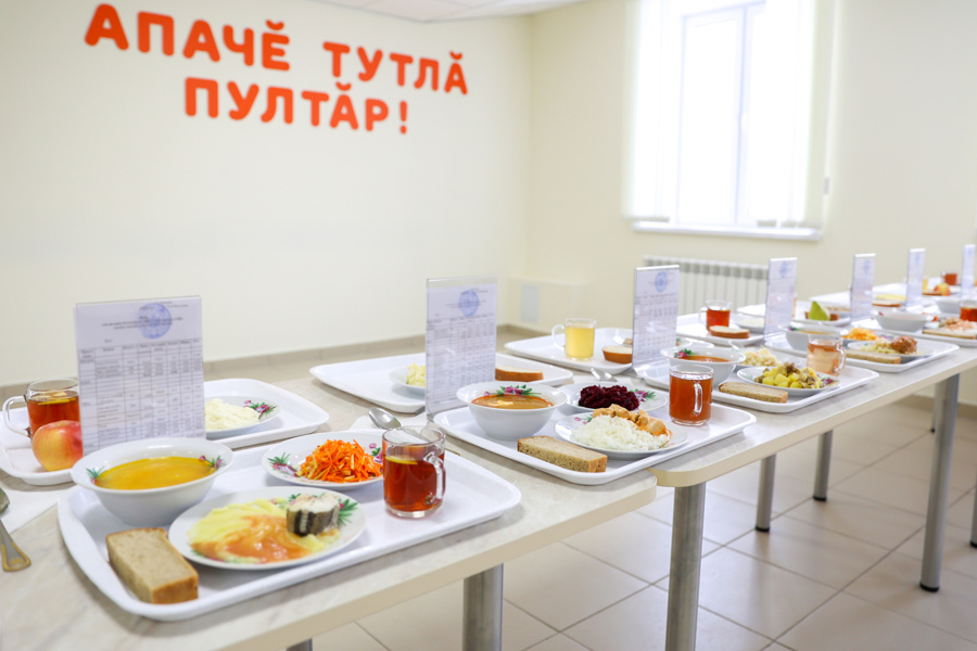 Чувашия первой в России централизовала школьное питание