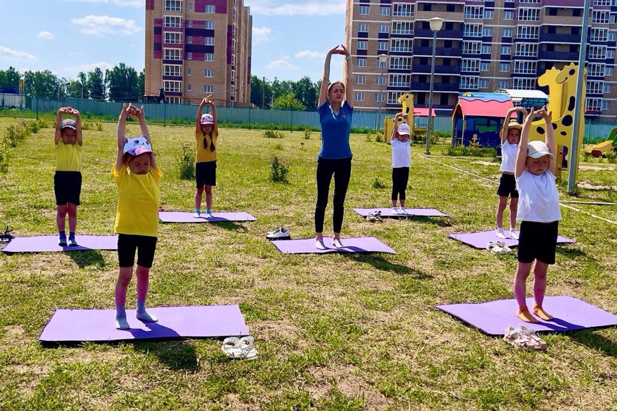 Игровой стретчинг в дошкольных учреждениях