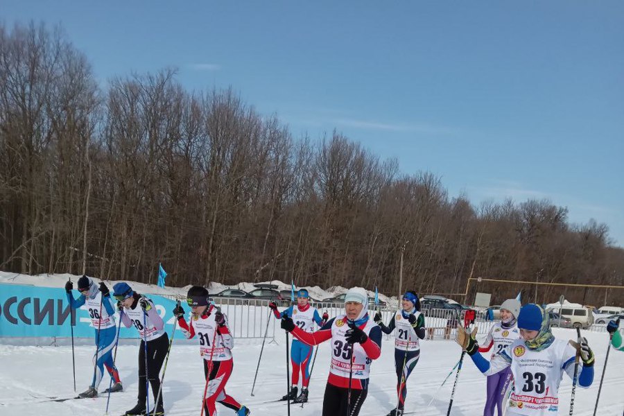 Спортсмены-лыжники округа приняли участие в чемпионате и первенстве Чувашии по лыжным гонкам