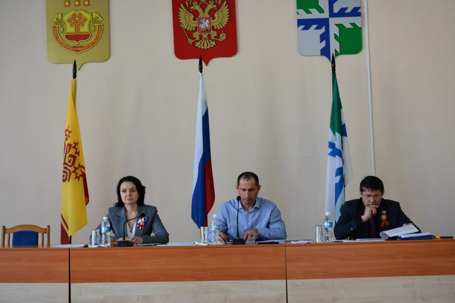 В администрации округа состоялось 31-е заседание Собрания депутатов Вурнарского муниципального округа