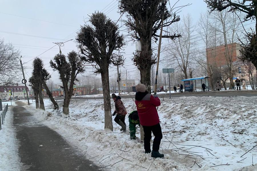 На Аллее искусств и в сквере им. М. Сеспеля прошли работы по посыпке территории