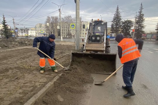 В Чебоксарах началась уборка смета