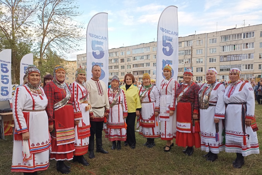 Праздник микрорайона в поселке Н.Лапсары