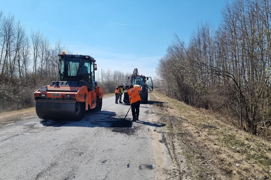 План по выполнению ямочного ремонта на региональных дорогах на период с  17.04.2023 г. по 22.04.23 г.