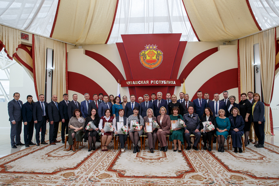 Торжественная церемония награждения победителей конкурса «Лучший муниципальный служащий в Чувашской Республике»