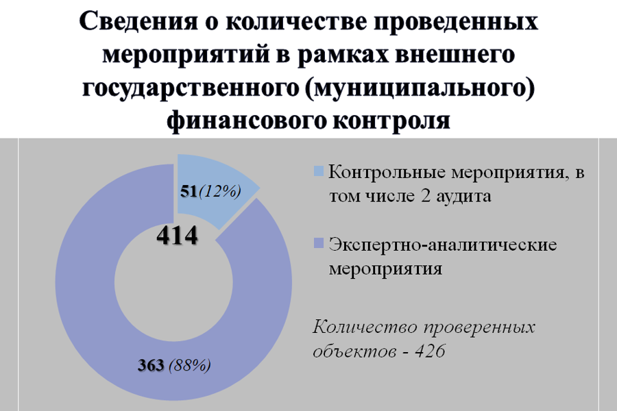 Контрольно-счетная палата продолжает информировать о результатах деятельности за 2024 год